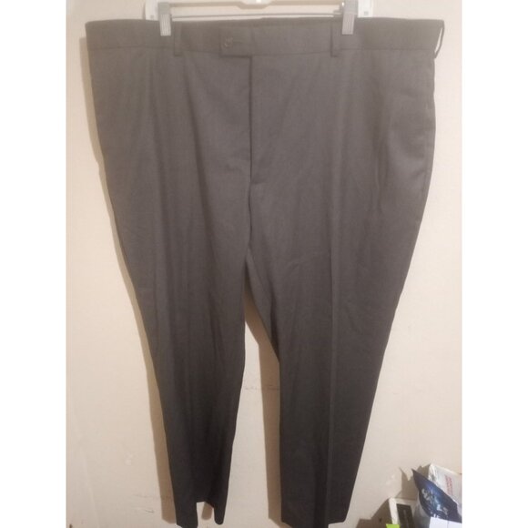NWT PERRY ELLIS PORTFOLIO Pants Men's Travel-Luxe Non Iron Dress 44x30 Gray NEW - Picture 1 of 9